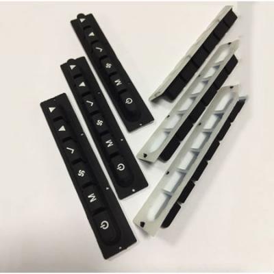 喷涂镭雕背胶按键